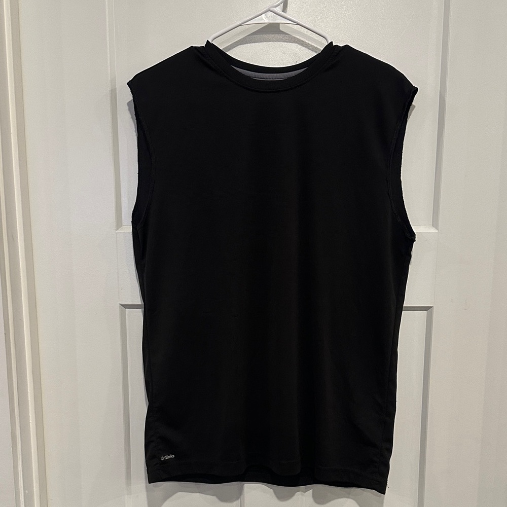 Athletic Works Men's Black Tank Top